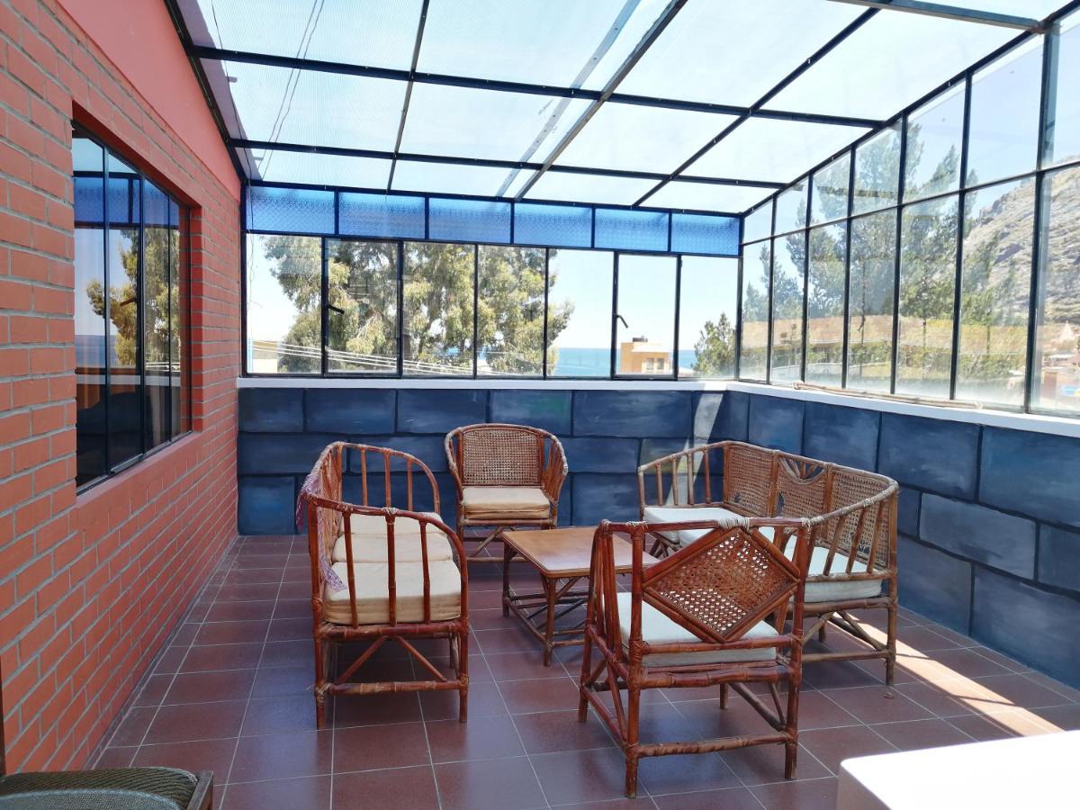 Hostal Olas Del Titicaca Copacabana (Lake Titicaca) Exterior foto